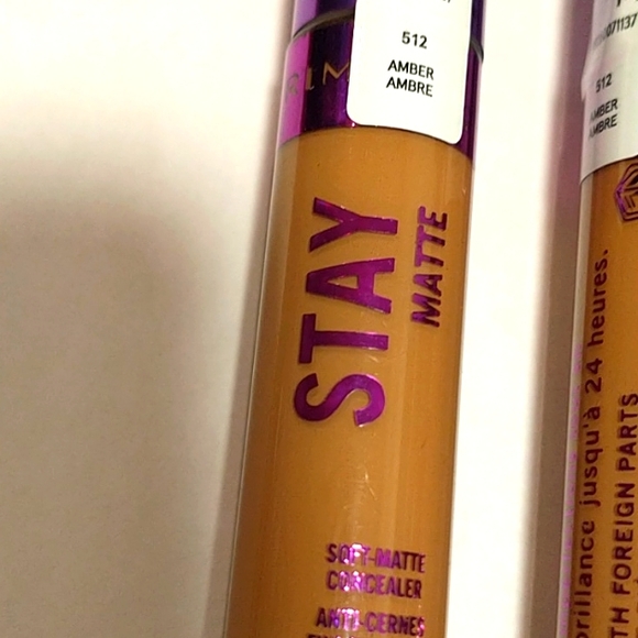 Rimmel London 512 Amber Concealer 2 separate tubs - Picture 2 of 6